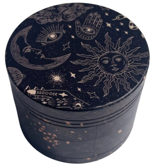 Moon and Star Tray and Grinder Combo.